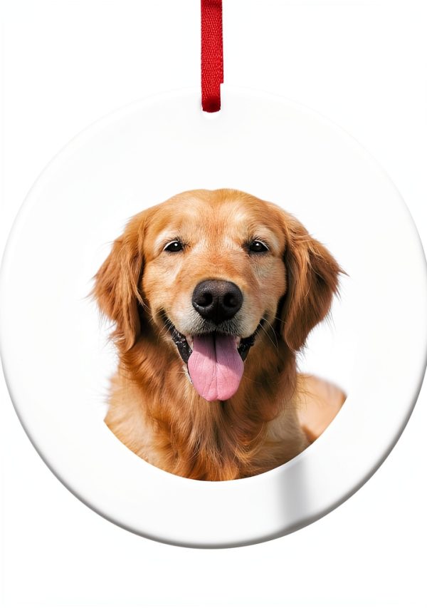 WaaHome Dog Memorial Ornament Acrylic Photo Frame Pet Loss-0