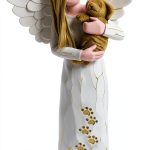 Waifugal Dog Memorial Resin Angel Statue Pet Loss Gift-0