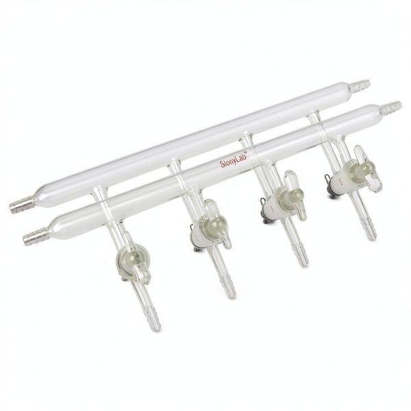 StonyLab Vacuum Trap Borosilicate Glass Lab Apparatus-4