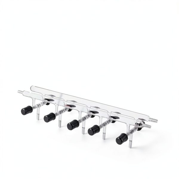 Laboy Vacuum Trap Double Manifold High Vacuum Valves-1