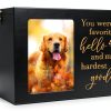 DGDCDV Pet Urn Pinewood Memorial Photo Display Keepsake-0