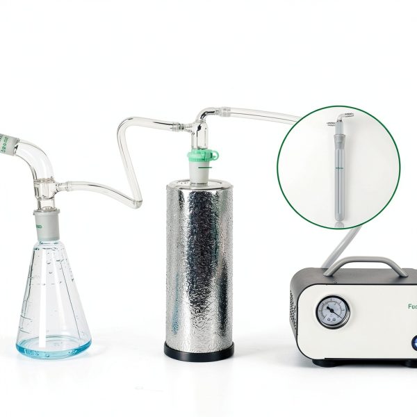 FunChem Lab Vacuum Trap Borosilicate Glass Heavy Duty-6