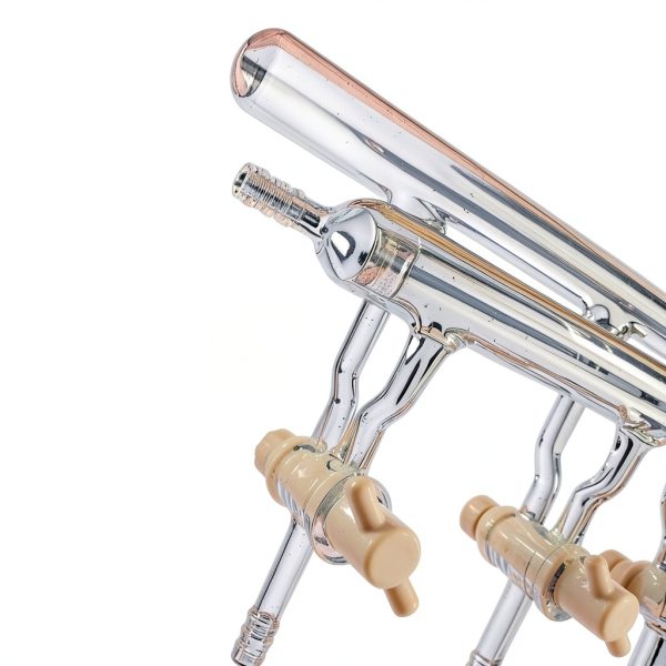 Futt Lab Vacuum Trap Double Manifold PTFE Stopcock-3