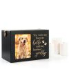 DGDCDV Pet Urn Pinewood Memorial Photo Display Keepsake-5