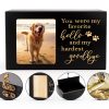 DGDCDV Pet Urn Pinewood Memorial Photo Display Keepsake-2