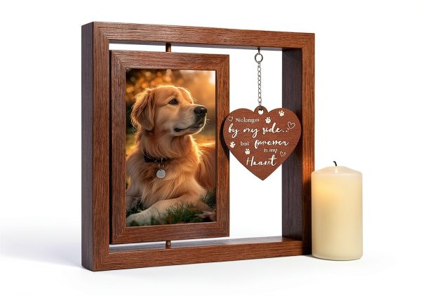 X-partner Pet Memorial Frame Rotating Double-Sided Design-2