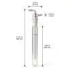 XCD Vacuum Cold Trap Lab Glassware Heavy Wall Construction-1