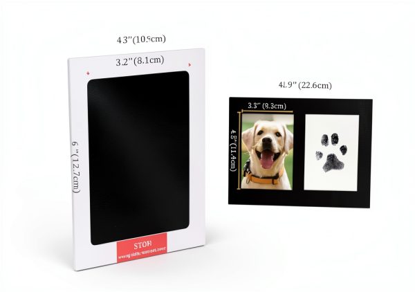 MYPAWLETS Inkless Pet Paw Print Kit Dog Memorial Keepsake-3