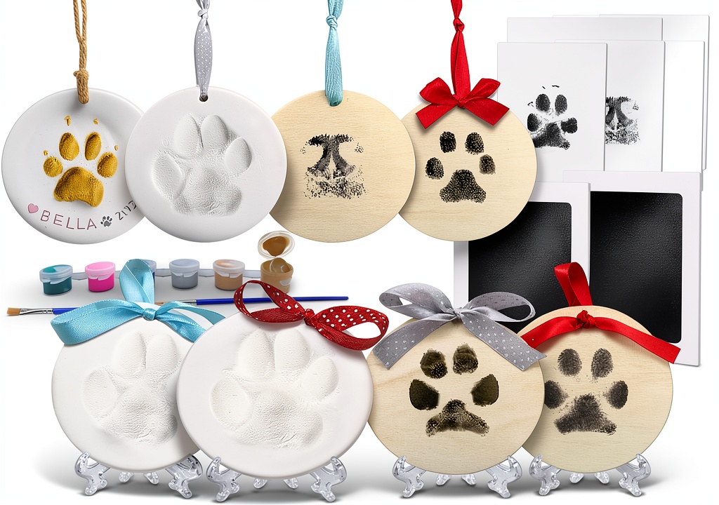 Using Skittypurr Paw Print Kit with a dog's paw