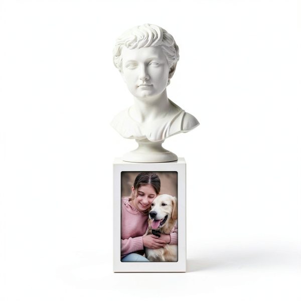 Milcier Pet Memorial Frame Wood Acrylic Loss of Dog Gift-4