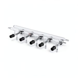 Laboy Vacuum Trap Double Manifold High Vacuum Valves-0