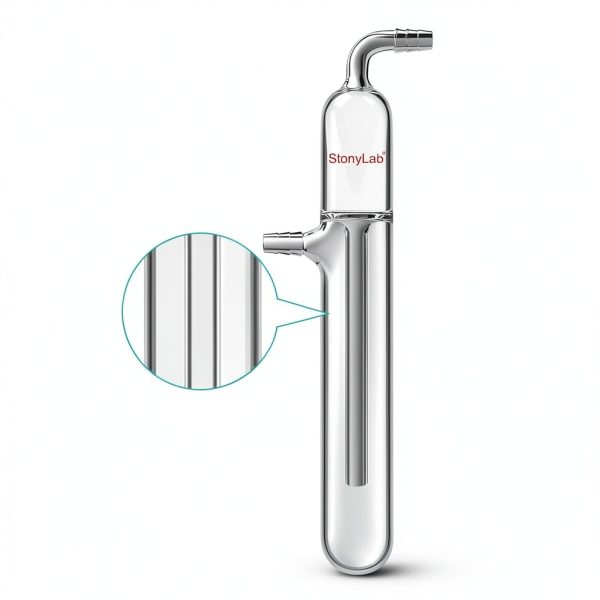 STONYLAB Vacuum Trap High Borosilicate Glass Lab Equipment-2