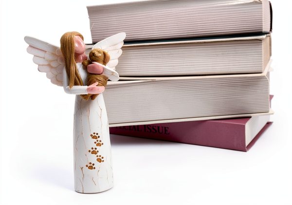Waifugal Dog Memorial Resin Angel Statue Pet Loss Gift-7