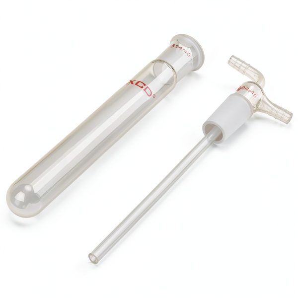 XCD Vacuum Cold Trap Lab Glassware Heavy Wall Construction-4