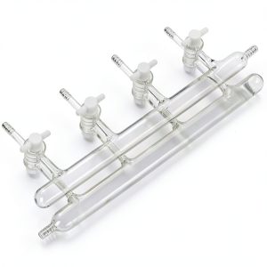 Futt Lab Vacuum Trap Double Manifold PTFE Stopcock-0