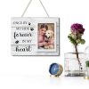 Milcier Pet Memorial Frame Wood Acrylic Loss of Dog Gift-6