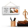 SRADMO Wood Picture Frame Classic Family Wall Display-4