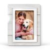 Milcier Pet Memorial Frame Wood Acrylic Loss of Dog Gift-5