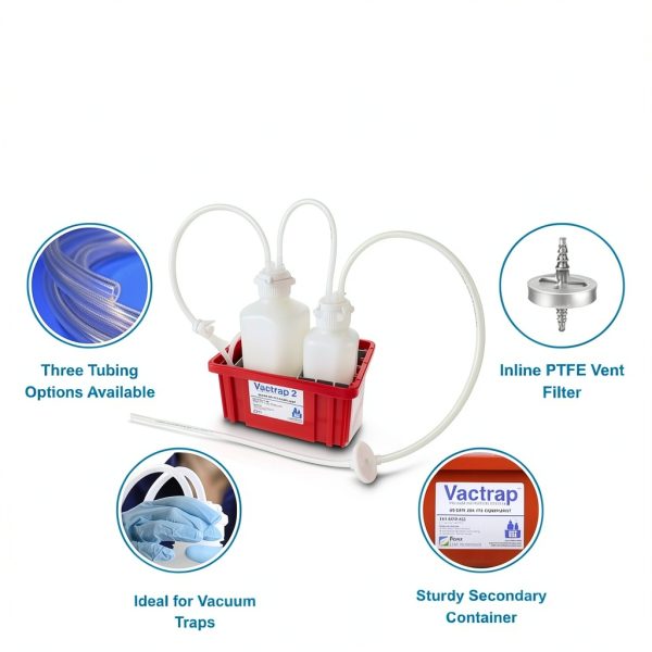 Lab Vacuum Trap Foxx Life Sciences HDPE Bottle-2