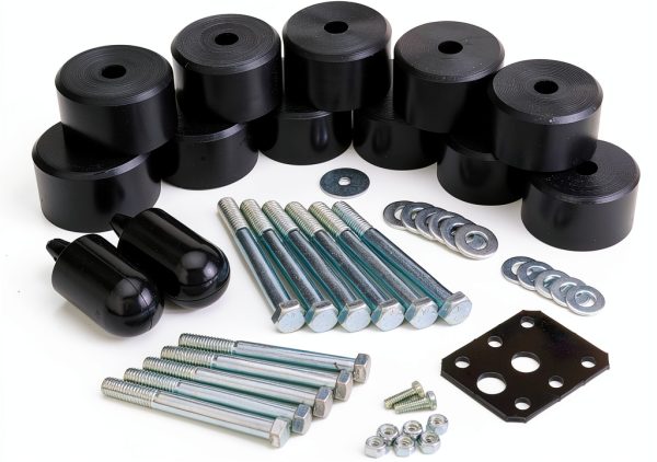 JKS 9904 1-1/4 Body Lift System for Jeep TJ - Polyurethane 1.25 Kit-0