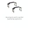 Mounting Kit SuperSprings MTKT Bracket with U bolts Nylon Locks-1