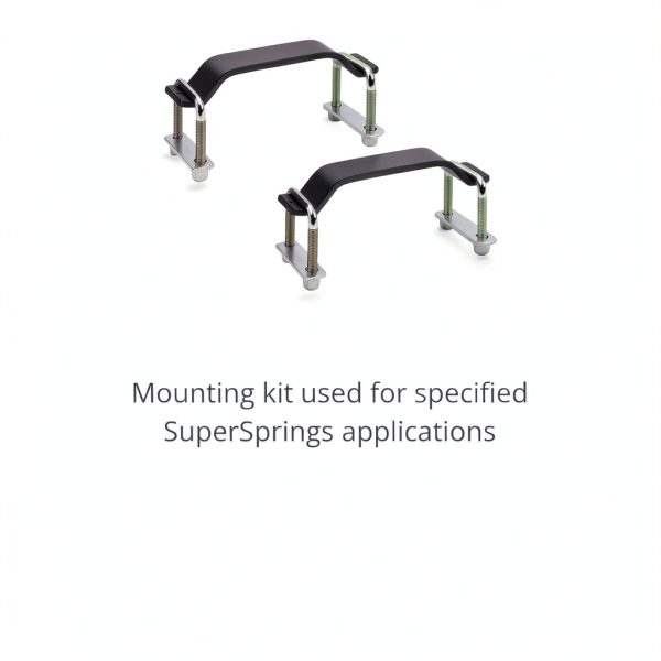 Mounting Kit SuperSprings MTKT Bracket with U bolts Nylon Locks-1