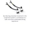 SuperSprings SSA13 Leaf Spring Bars for Chevy/Ford Trucks - Shackles-4