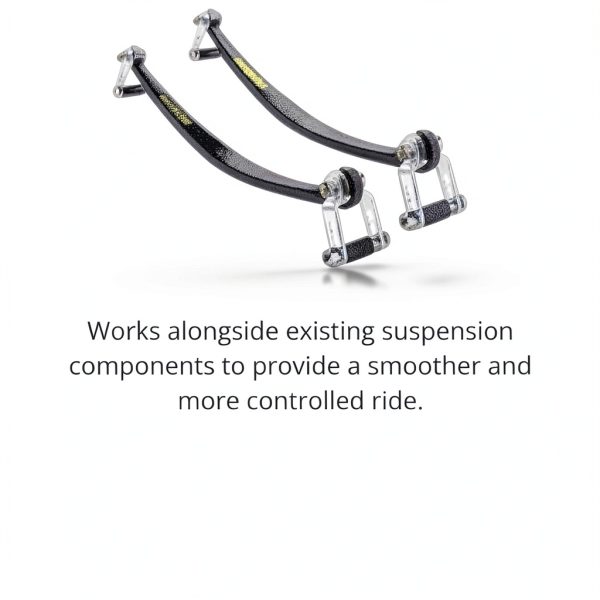 SuperSprings SSA13 Leaf Spring Bars for Chevy/Ford Trucks - Shackles-2
