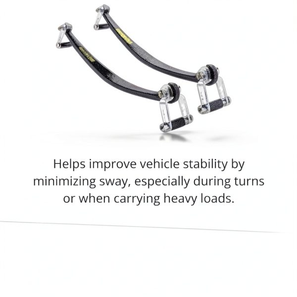 SuperSprings SSA13 Leaf Spring Bars for Chevy/Ford Trucks - Shackles-5