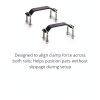 Mounting Kit SuperSprings MTKT Bracket with U bolts Nylon Locks-3