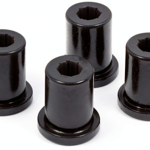 Prothane 1-802-BL Black Rear Frame Shackle Bushing Kit for CJ5 and CJ7-0