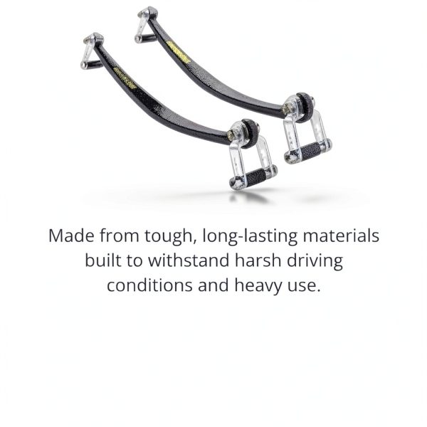 SuperSprings SSA13 Leaf Spring Bars for Chevy/Ford Trucks - Shackles-6